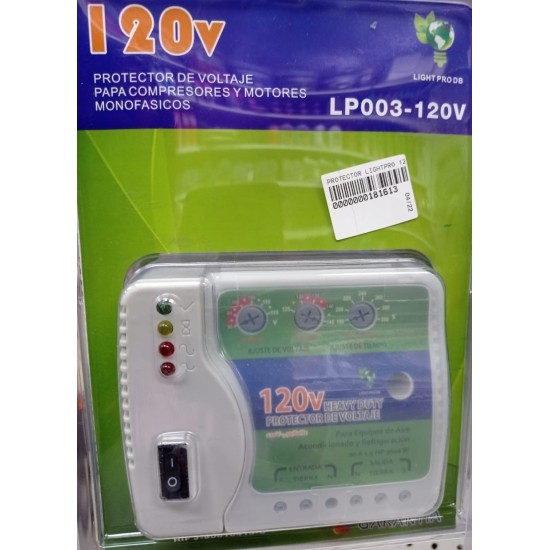 PROTECTOR LIGHTPRO 120V MONOFASICO