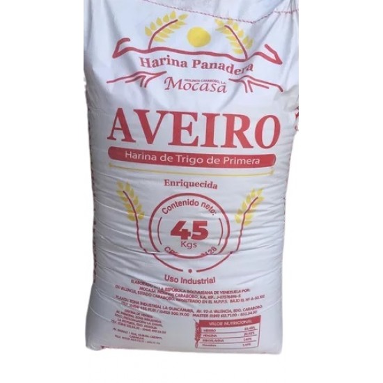 HARINA DE TRIGO AVEIRO 45KG PANADERA