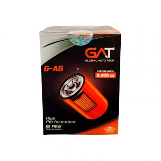FILTRO DE ACEITE GAT COROLLA 2014-2020 G-A6