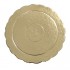 PLATO NRO 8 REDONDO DORADO