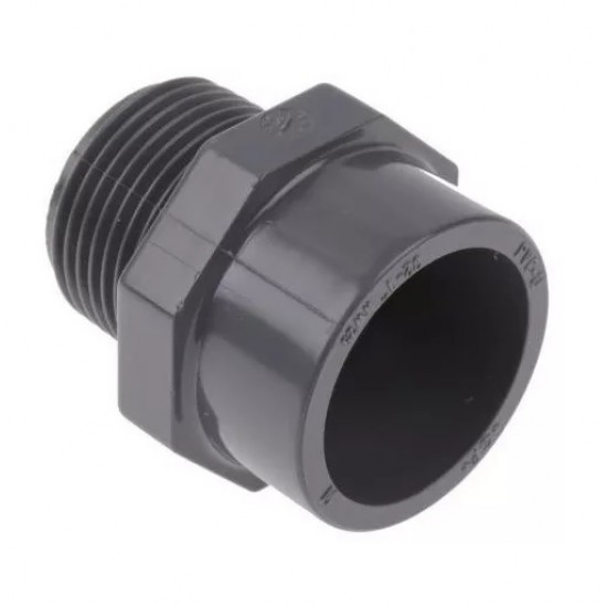 ADAPTADOR MACHO PVC 1/2X1/2 AGUA FRIA