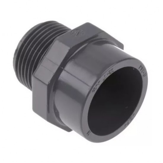 ADAPTADOR MACHO PVC 3/4X3/4 AGUA FRIA