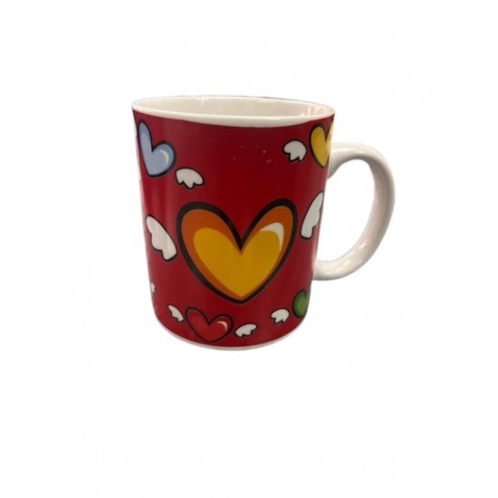 TAZA D/PORCELANA BERNICE CORAZON
