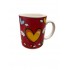 TAZA D/PORCELANA BERNICE CORAZON