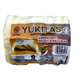 AREPA DE YUCA 650GR NATURAL 8UND