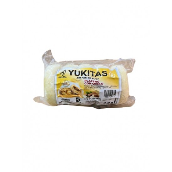 AREPA DE YUCA 450GR PLATANO/QUESO 5UND