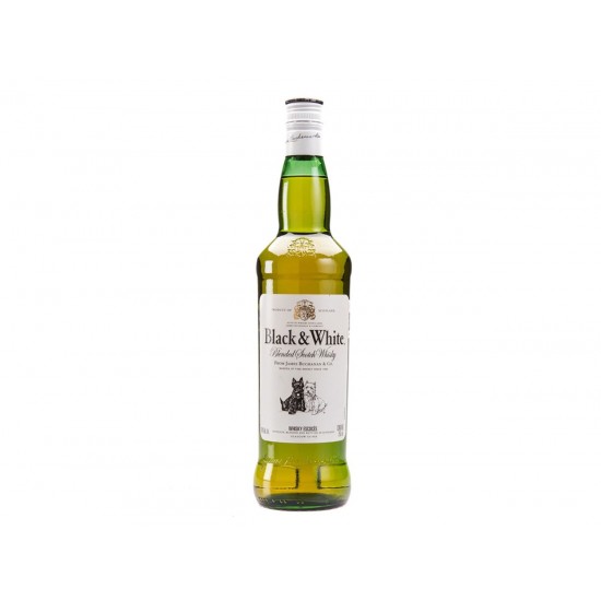 WHISKY BLACK AND WHITE 075LT