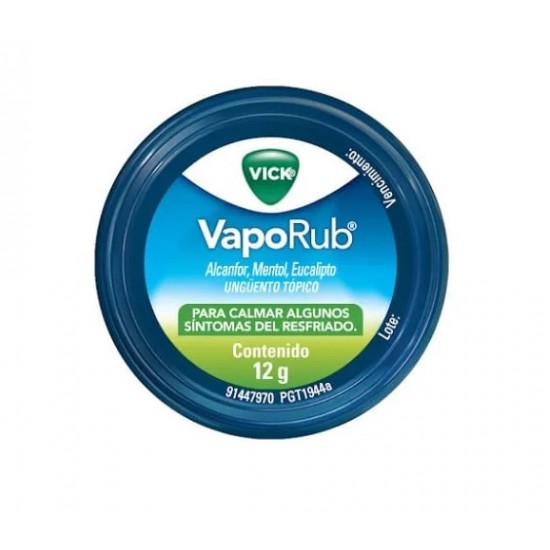 VICK VAPORUB UNGUENTO TOPICO 12G