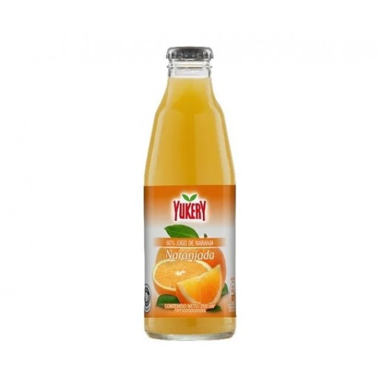 NECTAR YUKERY 250ML NARANJADA 60%BOTELLA