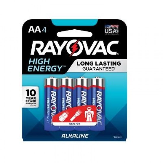 PILA ALCALINA AAA 4UND RAYOVAC