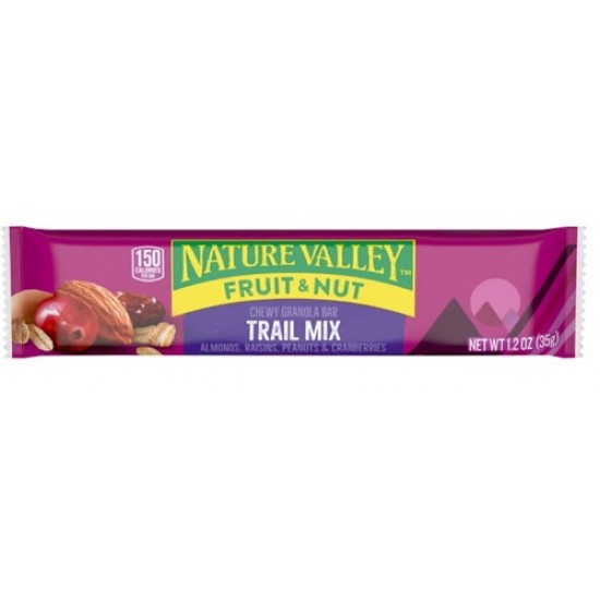 BARRA NATURE VALLEY 35GR FRUTOS TRAIL