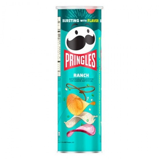 PAPAS PRINGLES 158GR RANCH