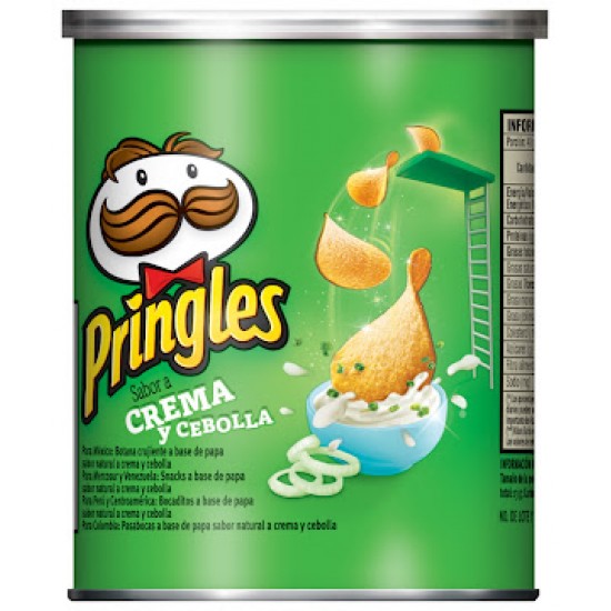 PAPAS PRINGLES 40GR CREMA CEBOLLA