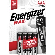 PILA ENERGIZER MAX AAA X 4 UDS.