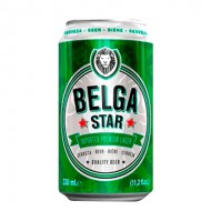 CERVEZA BELGA STAR 330ML LATA