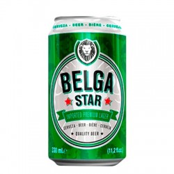 CERVEZA BELGA STAR 330ML LATA