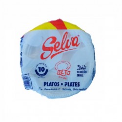 Platos Selva n-5 x10und Liso