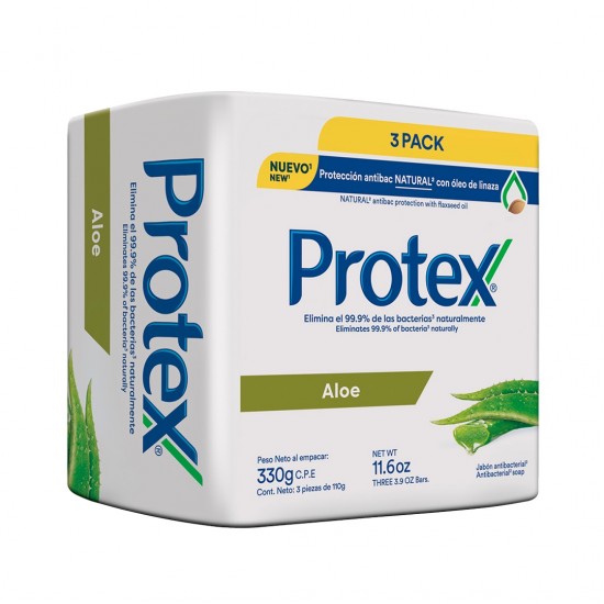 JABON PROTEX 110GRX3UND ALOE
