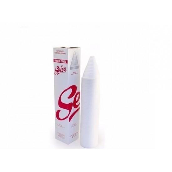 VASOS SELVA 3OZ X150UND CONIC PLAST