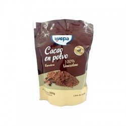 CACAO EN POLVO WEPA 200GR S/ GLUTEN