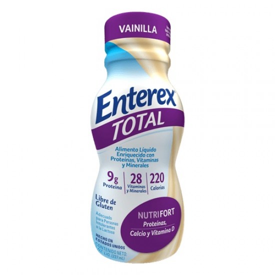 SUPLEMENTO ENTEREX TOTAL X 237ML VAINILLA LIQ VICTUS