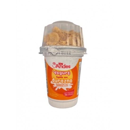 YOGURT LOS ANDES 150GR DURAZNO CEREAL