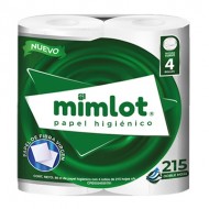 PAPEL HIG MIMLOT 4ROLL 215HOJAS