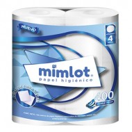 PAPEL HIG MIMLOT 4ROLL 400HOJAS