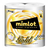 PAPEL HIG MIMLOT 4ROLL 600HOJAS