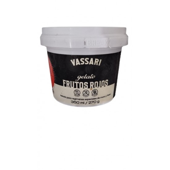HELADO VASSARI 350ML FRUTOS ROJOS SIN AZUCAR