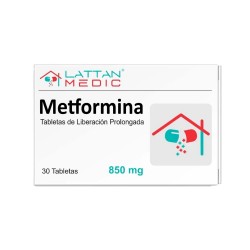 METFORMINA 850MG X 30TAB LATTAN