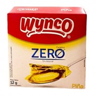 GELATINA WYNCO 12GR ZERO AZUCAR PIÑA