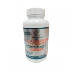 GLUCOSAMINE CHOND  2865MG X 90CAPS ACID HYAL COLLA PHARMACORP