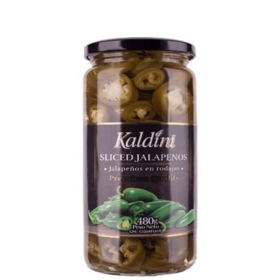 JALAPENOS KALDINI 480GR EN RODAJAS