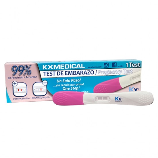 PRUEBA DE EMBARAZO X 1 TEST KX MEDICAL
