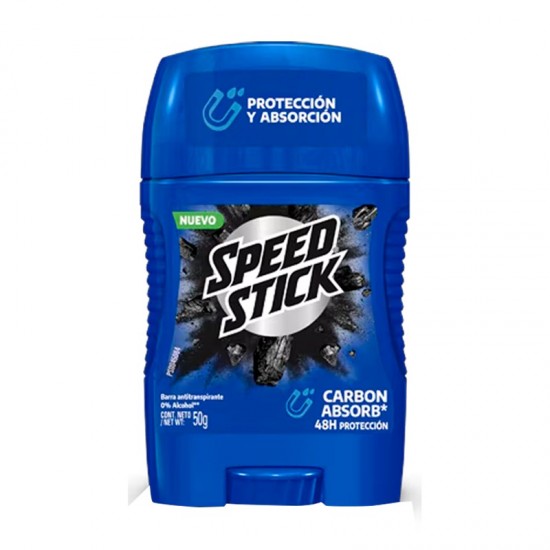 DESOD SPEED STICK 50GR CARBON ABSORB
