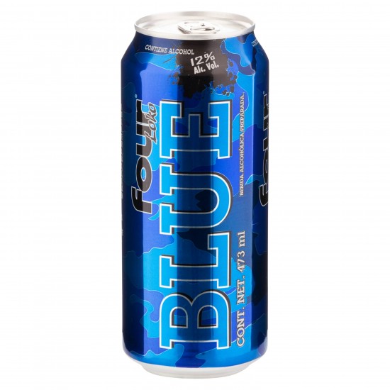 BEBIDA FOUR LOKO 473ML BLUE 12%ALCOHOL