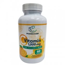 VITAMINA C 1000MG X 60TABL PHARMACORP