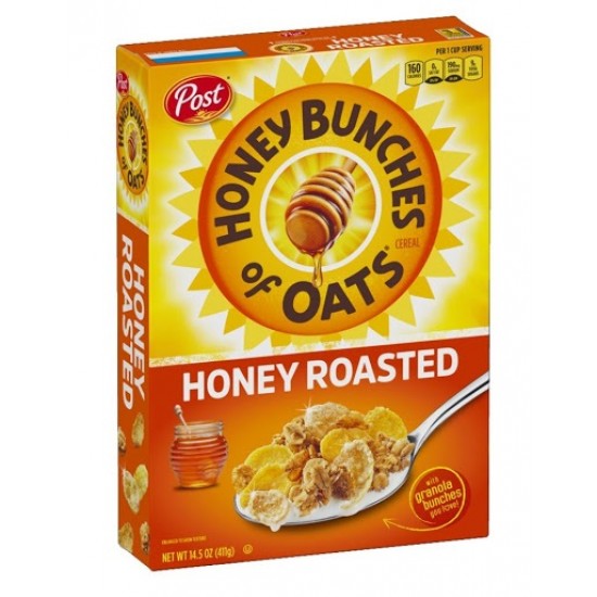 CEREAL POST 340GR HONEY BUNCHES OF OATS