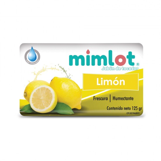 JABON MIMLOT 125GR TOCADOR LIMON