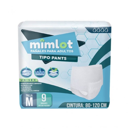 PANALES MIMLOT M 9UND PANTS ADULTOS