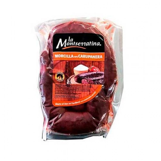 MORCILLA MONTSERRATINA CARUPANERA X KG