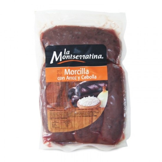 MORCILLA DE ARROZ Y CEBOLLA MONTSERRATINA X KG