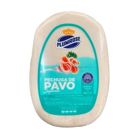 BANDEJA PECHUGA DE PAVO PLUMROSE COCIDA !300! G