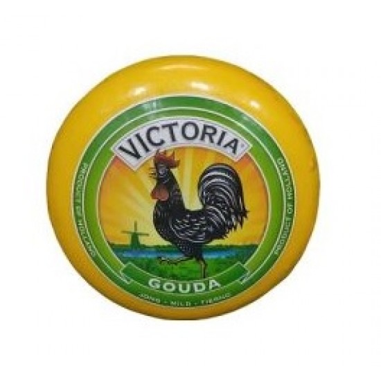 QUESO GOUDA VICTORIA GALLO NEGRO X KG BARRA