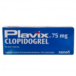 PLAVIX 75MG X 14 COMPRIMIDOS SANOFI
