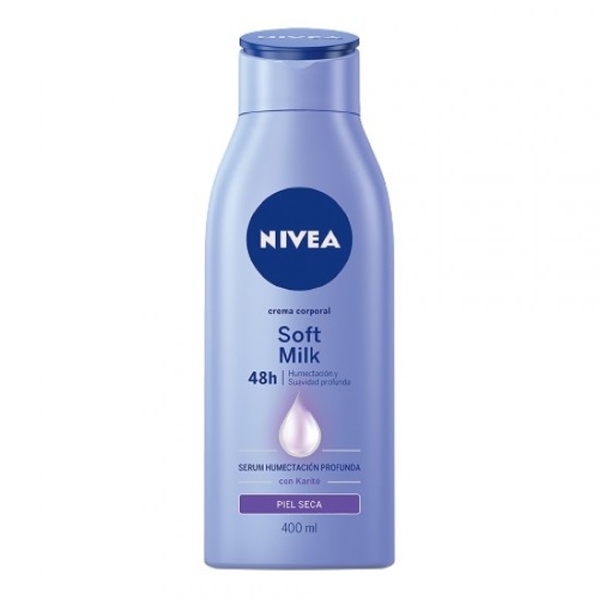 CREMA NIVEA 400ML 72HRS CORPORAL BODY SOFT