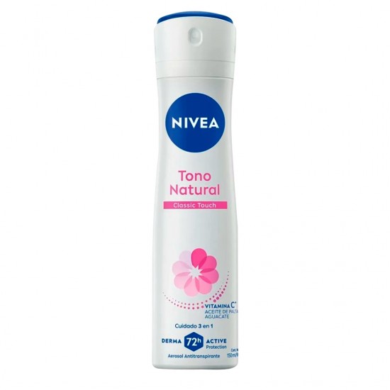 DESOD NIVEA 150ML TONO NATURAL AER
