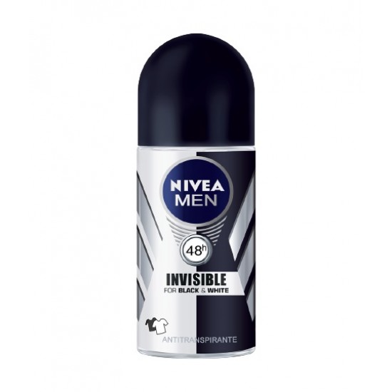 DESOD NIVEA 50ML ROLLON INV B&W