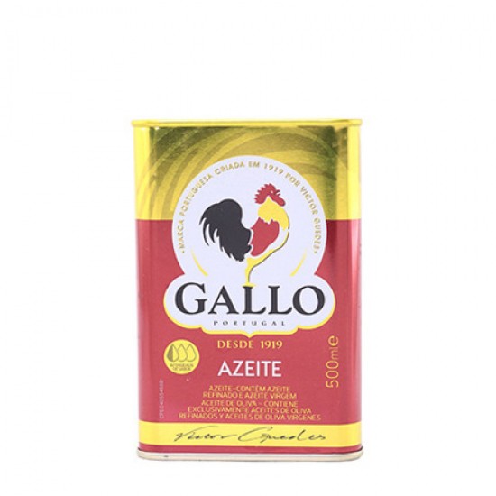 ACEITE DE OLIVA EL GALLO 500ML LATA PURO